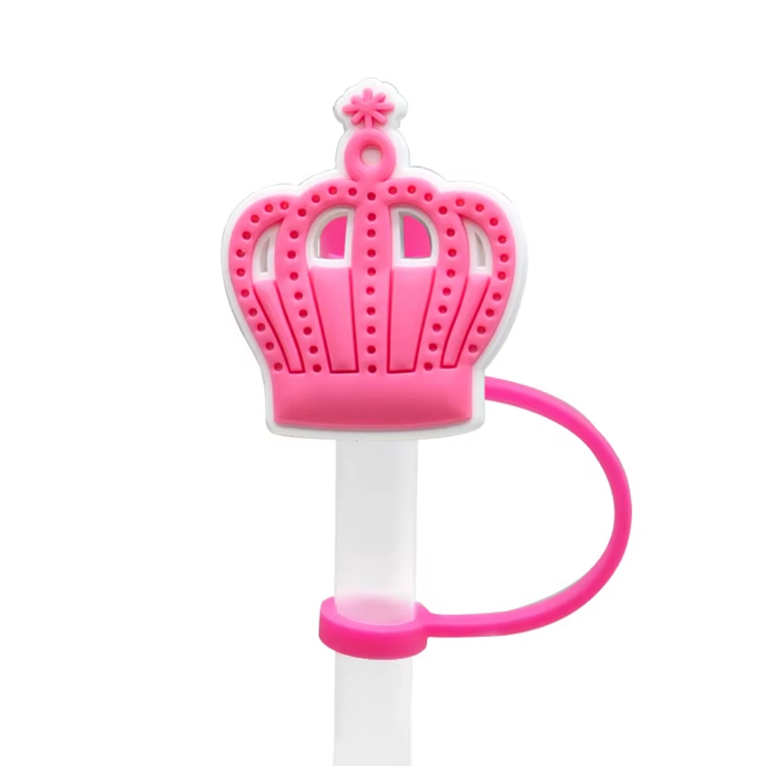 The Pink Collection Straw Toppers