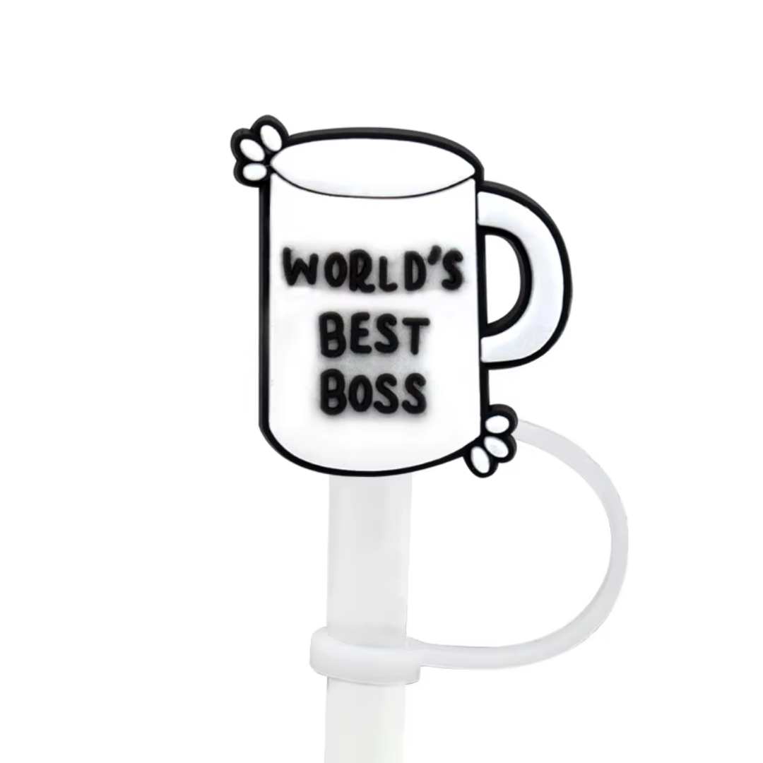 Pretty Phrase Straw Toppers