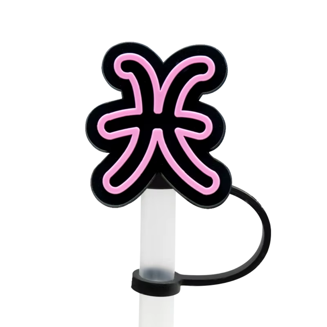Zodiac Straw Toppers