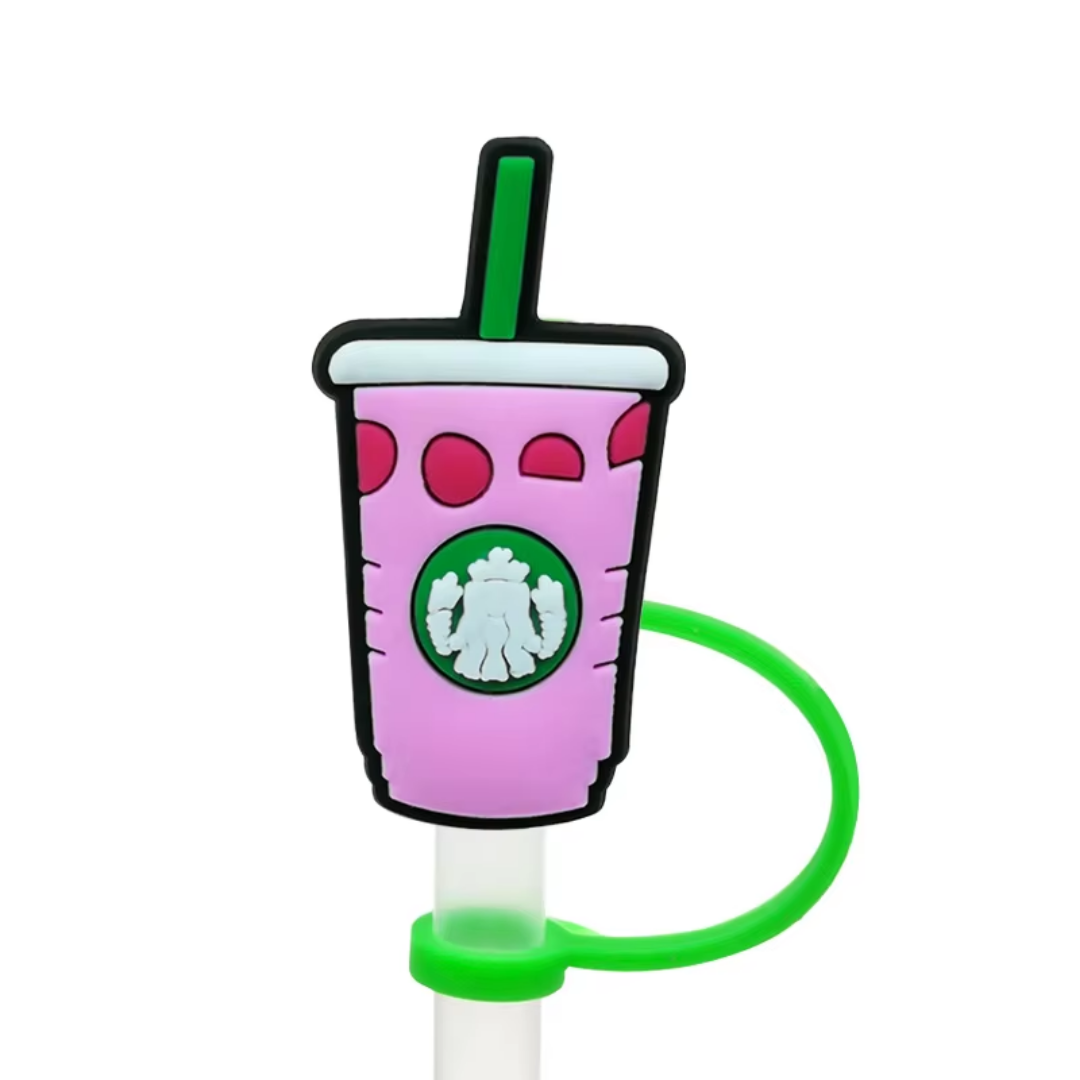 The Pink Collection Straw Toppers