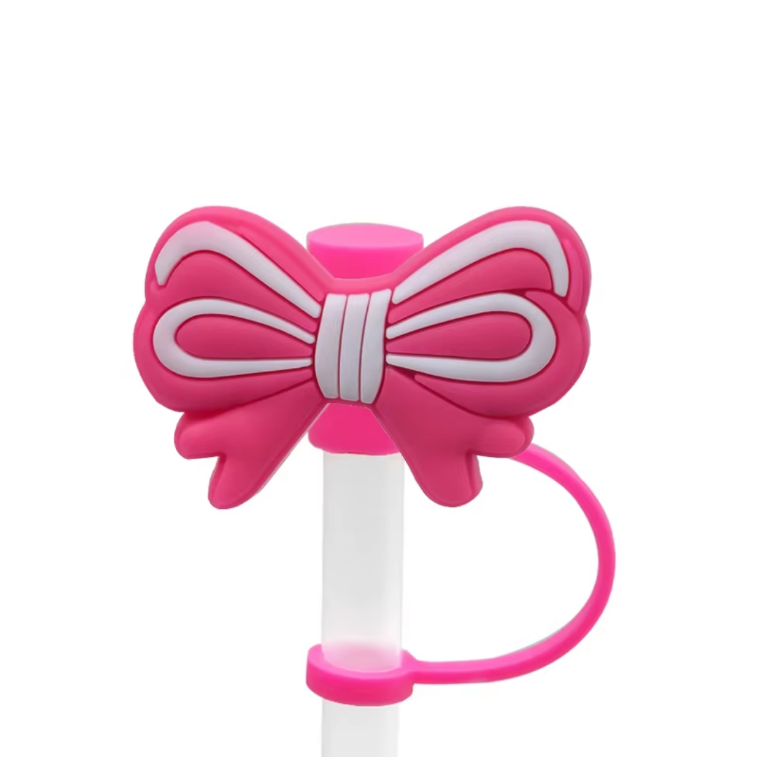 The Pink Collection Straw Toppers