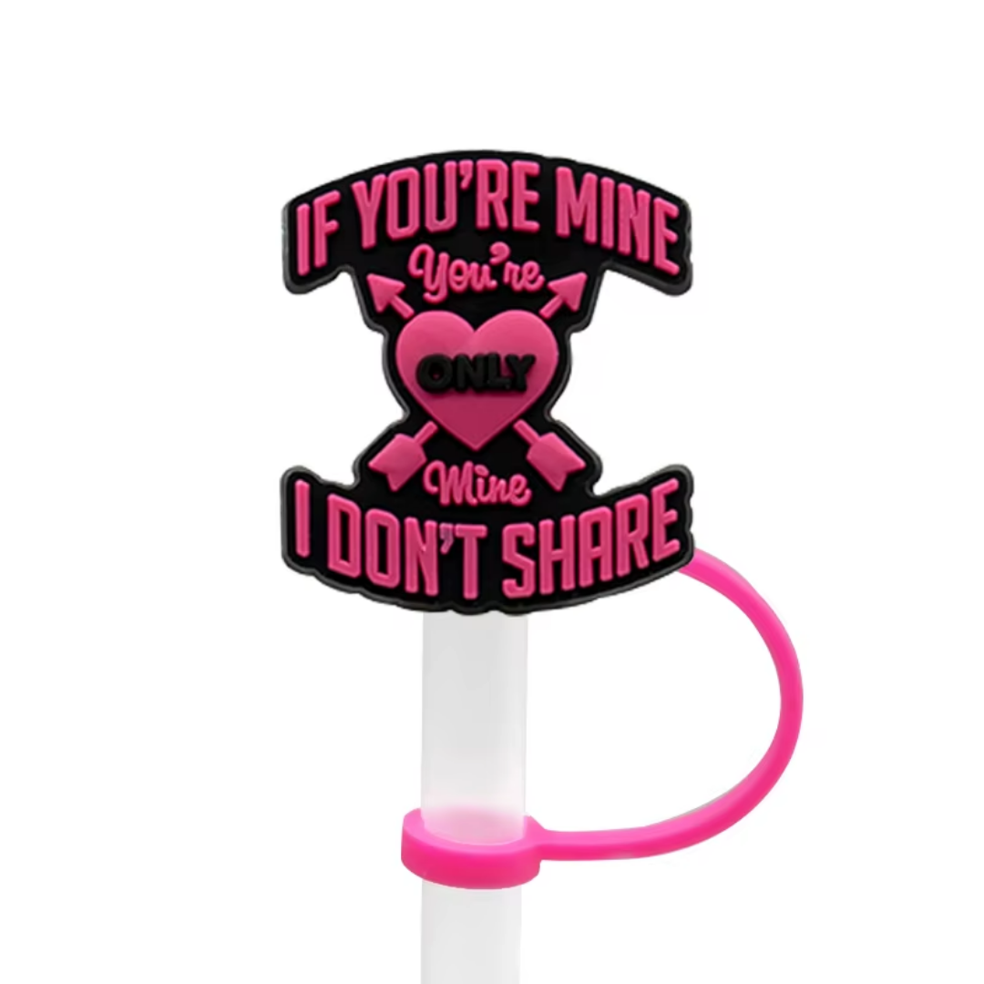 Pretty Phrase Straw Toppers