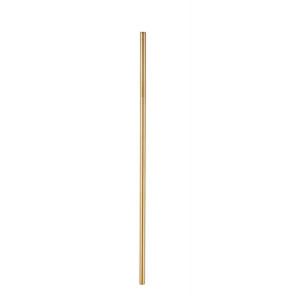 Metallic Stainless Steel Straws