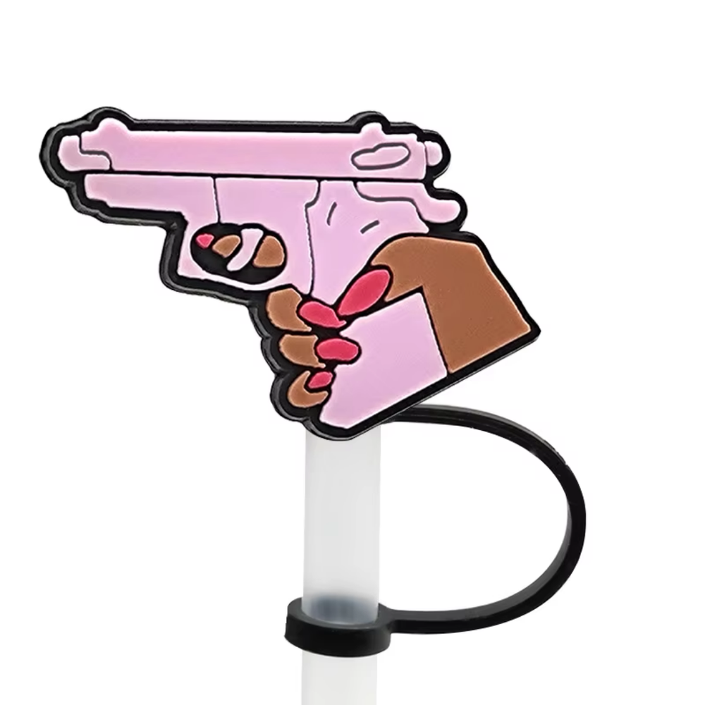 The Pink Collection Straw Toppers