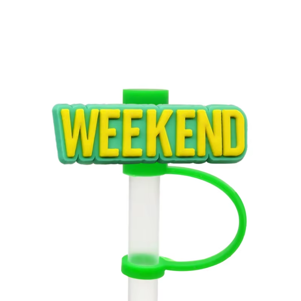 Pretty Phrase Straw Toppers
